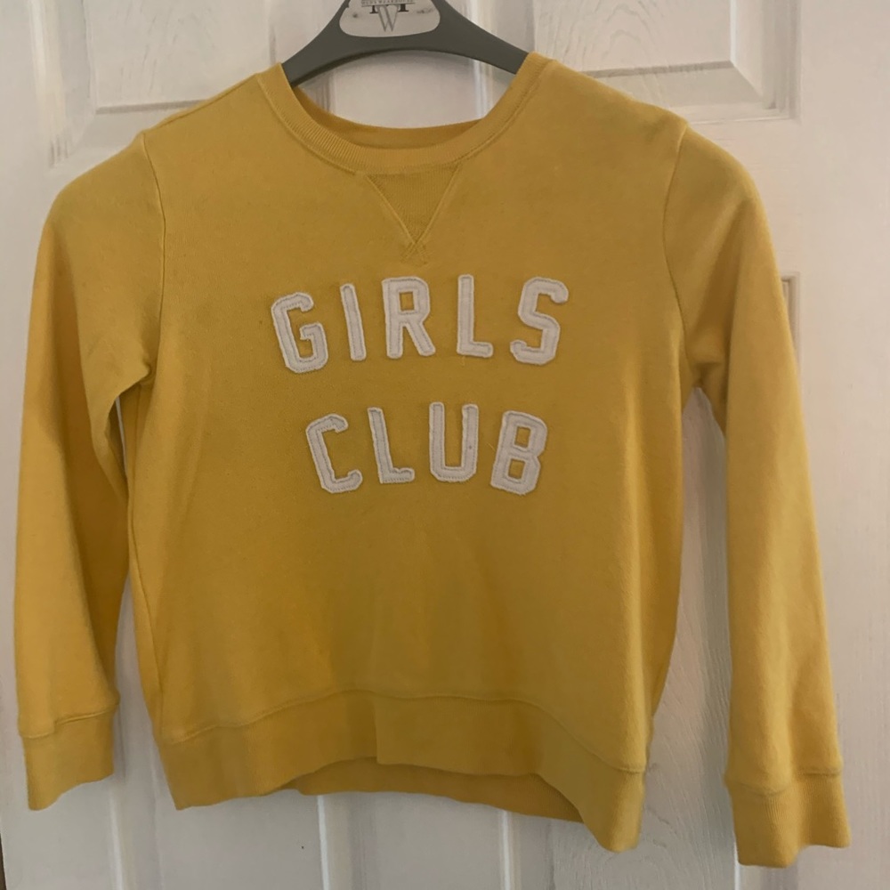 Yellow old navy sweater